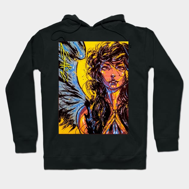 Angel Hoodie by SuarezArt